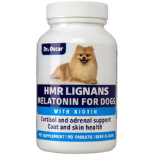 Load image into Gallery viewer, HMR Lignans for Dogs + Melatonin for Dogs + Biotin for Dogs: Better Than Each Alone*